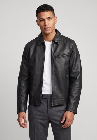 Chaqueta Cuero CHEVIGNON Tipo Biker Negro Chevignon
