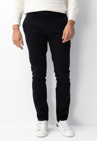 Pantalón Chino CHEVIGNON Slim Fit Negro Chevignon