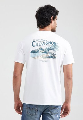 Camiseta CHEVIGNON Marfil