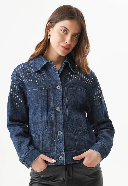 Chaqueta Denim CHEVIGNON Índigo Oscuro