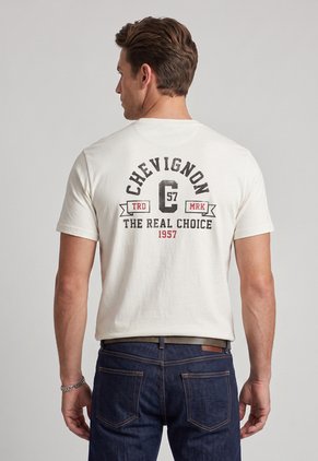 Camiseta CHEVIGNON Marfil