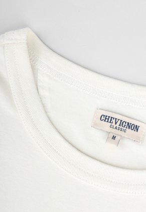 Camiseta CHEVIGNON Marfil