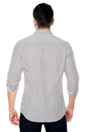 Camisa Blanco-Vinotinto Chevignon