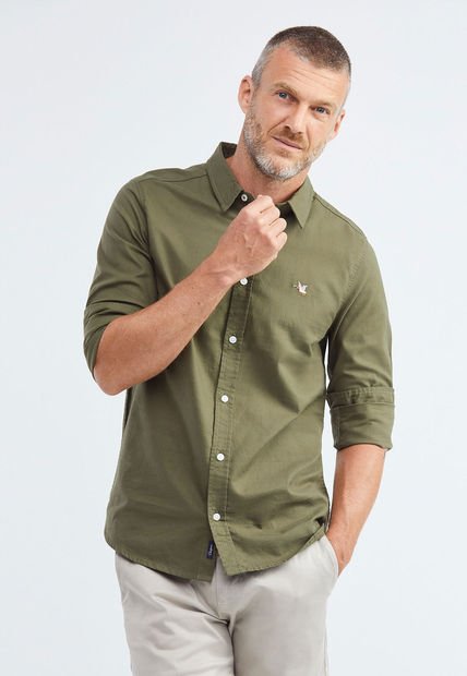 Camisa Verde Oliva Chevignon