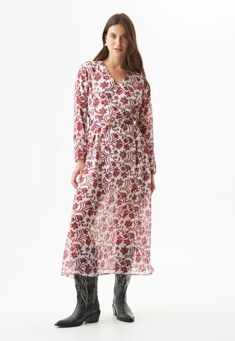 Vestido Largo CHEVIGNON Borgoña Chevignon