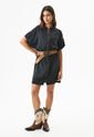 Vestido Corto Denim CHEVIGNON Negro de Chevignon
