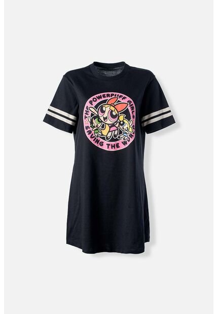Pijama De Las Chicas Superpoderosas Negra Tipo Batola Para Mujer XL