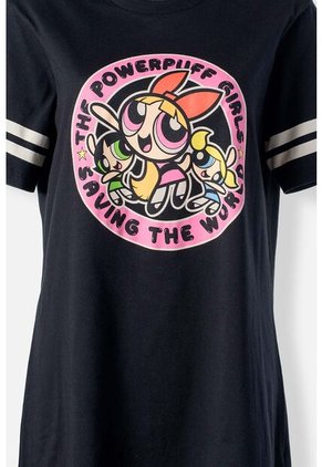 Pijama De Las Chicas Superpoderosas Negra Tipo Batola Para Mujer XL