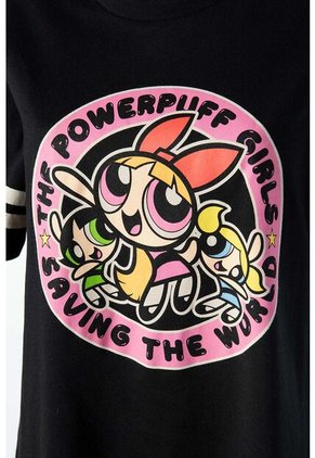 Pijama De Las Chicas Superpoderosas Negra Tipo Batola Para Mujer XL