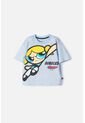 Camiseta De Las Chicas Superpoderosas Azul Estampada En Frente Para Niña 6 de CHICAS SUPERPODEROSAS