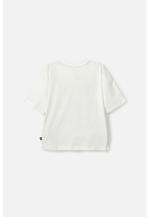 Camiseta De Las Chicas Superpoderosas Marfil Manga Corta Para Niña 12
