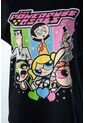 Camiseta De Las Chicas Superpoderosas Negra Estampada En Frente Para Mujer XS de CHICAS SUPERPODEROSAS
