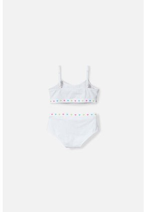 Conjunto De Top Y Panty De Las Chicas Superpoderosas Blanco Para Niña 8