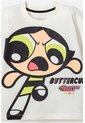 Camiseta De Las Chicas Superpoderosas Marfil Manga Corta Para Niña 4 de CHICAS SUPERPODEROSAS