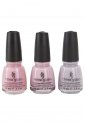 Kit de Esmaltes China Glaze X 3 Unds de China Glaze