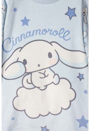 Pijama De Cinnamoroll Con Pantalón Largo Azul Para Niño 6