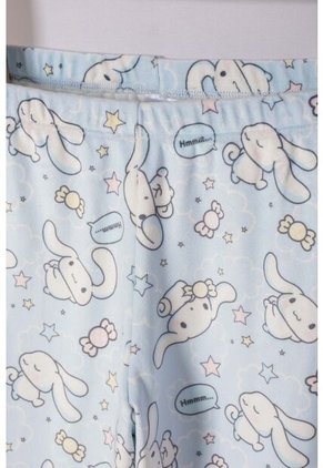 Pijama De Cinnamoroll Con Pantalón Largo Azul Para Niño 6