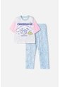 Pijama De Cinnamoroll Manga Corta Multicolor Para Niña 10 de CINNAMOROLL