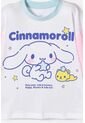 Pijama De Cinnamoroll Manga Corta Multicolor Para Niña 4 de CINNAMOROLL