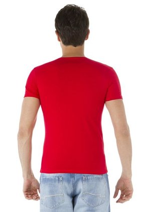 Camiseta Cirkus Rojo-Gris