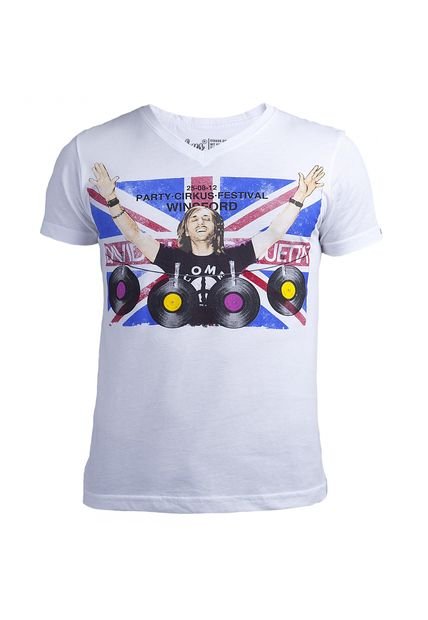 Camiseta Cirkus Party Cirkus Festival Blanca