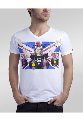 Camiseta Cirkus Party Cirkus Festival Blanca