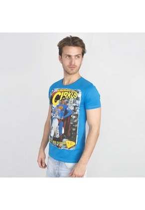 Camiseta Cirkus Azul Electrico