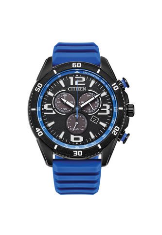 Relojes Citizen Hombre Eco-Drive. Reloj Silicona Azul AT2586-05E Citizen