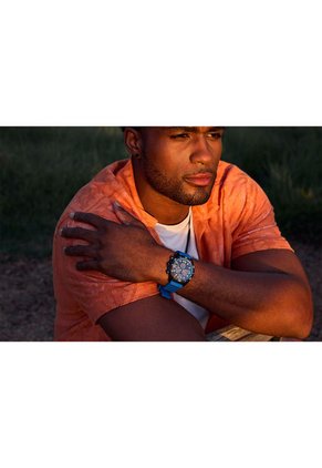 Relojes Citizen Hombre Eco-Drive. Reloj Silicona Azul AT2586-05E