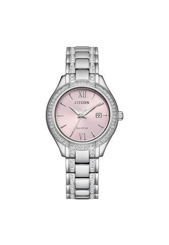 Reloj Citizen Mujer Silhouette Cristales. Acero Inoxidable Plateado FE1230-51X Citizen
