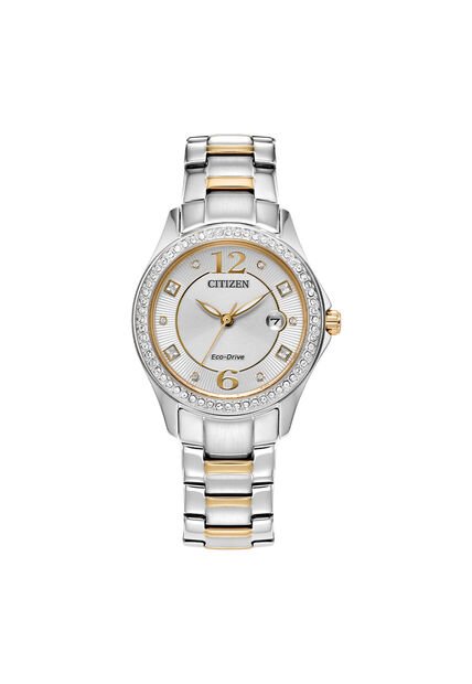 Reloj Citizen Mujer Cristal. Acero Inoxidable Plateado FE1146-71A