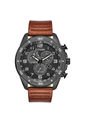 Relojes Citizen Hombre Weekender. Relojes Cuero Café AT2447-01E de Citizen