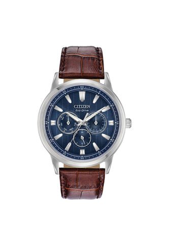 Reloj Citizen Hombre Corso Classic. Cuero Café BU2070-12L Citizen