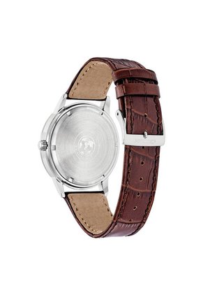 Reloj Citizen Hombre Corso Classic. Cuero Café BU2070-12L