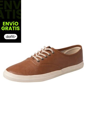 Zapatos Casuales Canvas Para Mujer Café City Sneaks 193452 Payless City Sneaks
