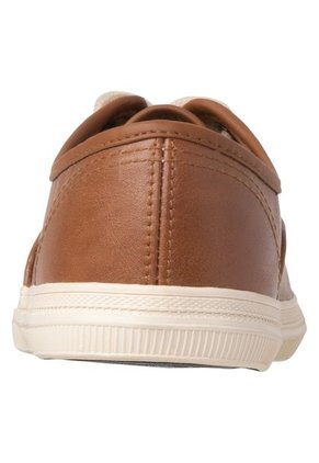 Zapatos Casuales Canvas Para Mujer Café City Sneaks 193452 Payless