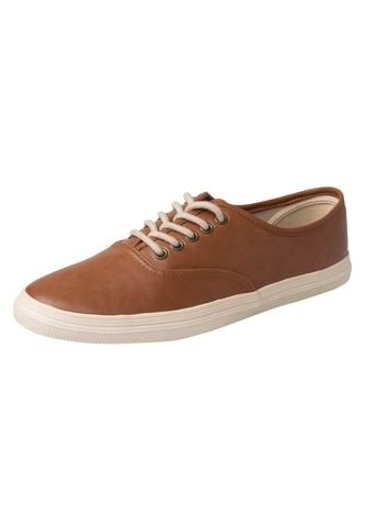Zapatos Casuales Canvas Para Mujer Café City Sneaks 193452 Payless City Sneaks