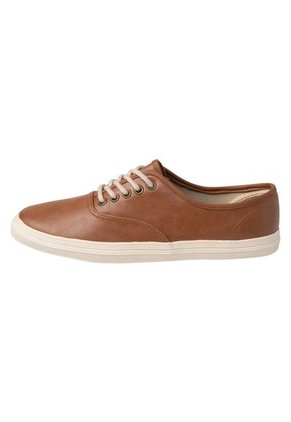 Zapatos Casuales Canvas Para Mujer Café City Sneaks 193452 Payless