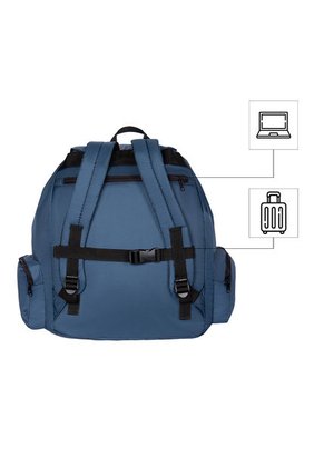 Morral Mochilero XL Azul Citybags