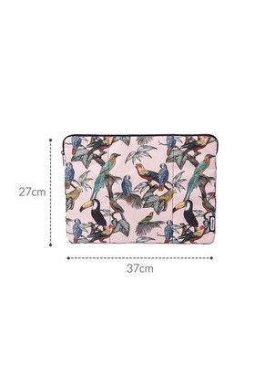 "ESTUCHE LAPTOP ESTAMPADO PAJAROS CITYBAGS MULTICOLOR"