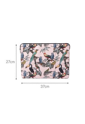 "ESTUCHE LAPTOP ESTAMPADO PAJAROS CITYBAGS MULTICOLOR"