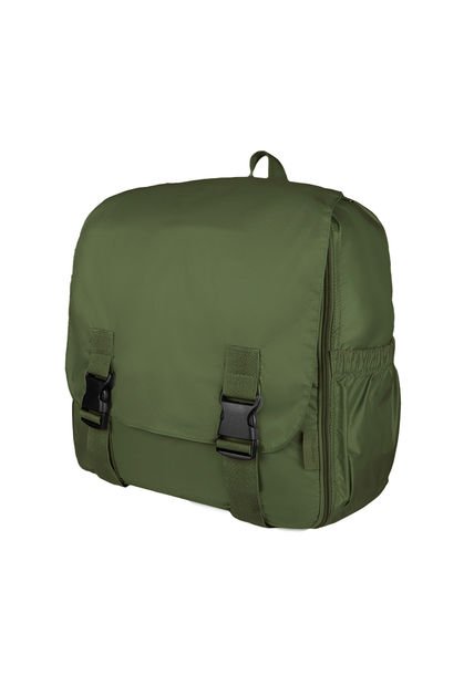Morral Cabina Tapa Citybags Verde Militar