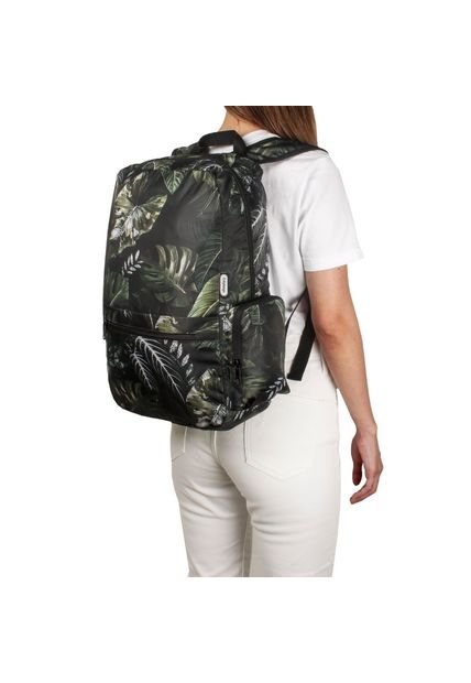 maleta equipaje de mano plegable estampado jungla citybags multicolor 
