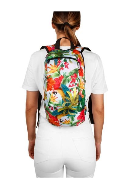 Morral Trekking Estampado Verano Citybags Multicolor