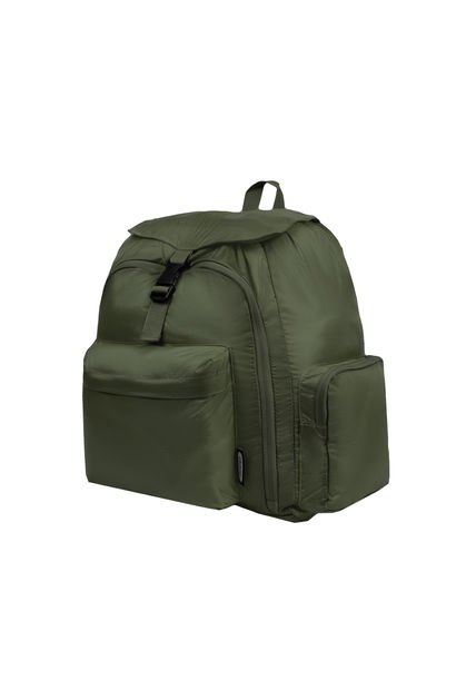 Morral Mochilero Pequeño Citybags Verde Militar