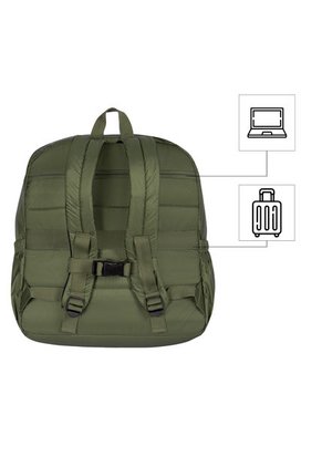 Morral Cabina Tapa Citybags Verde Militar