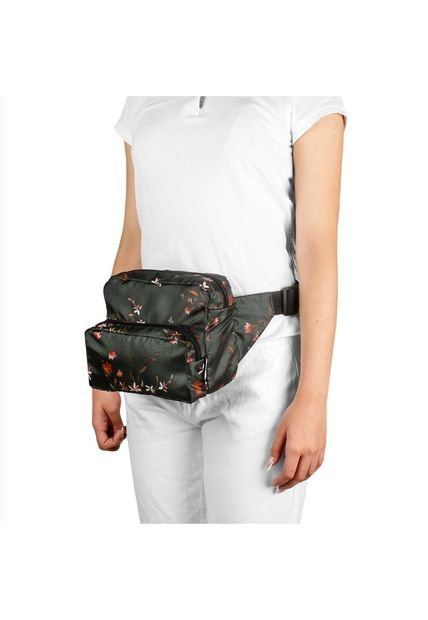 Canguro Xl Plegable Citybags Estampado Jazmin Tornasol Multicolor