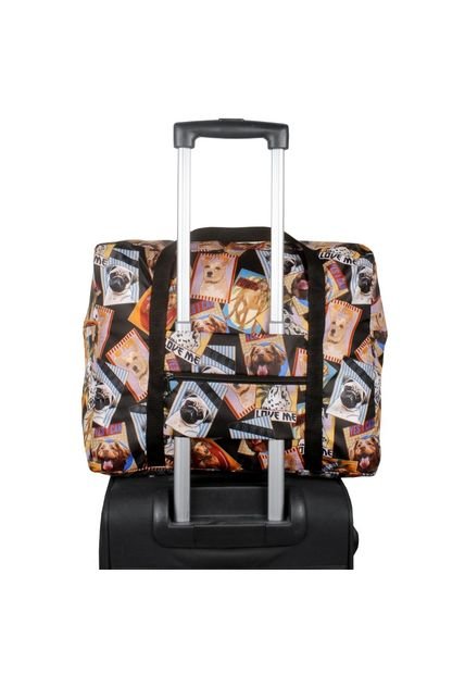Maleta Equipaje De Mano Plegable Perros Citybags Multicolor - Compra Ahora  | Dafiti Colombia