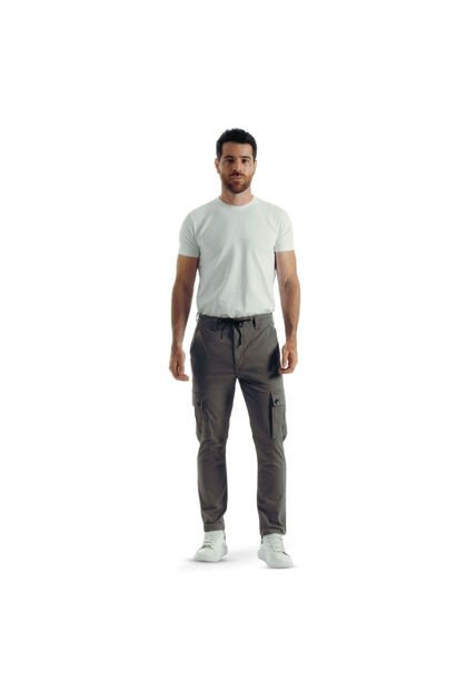 PANTALON CLANDESTINE HOMBRE 700017P GRIS OSCURO Talla 42