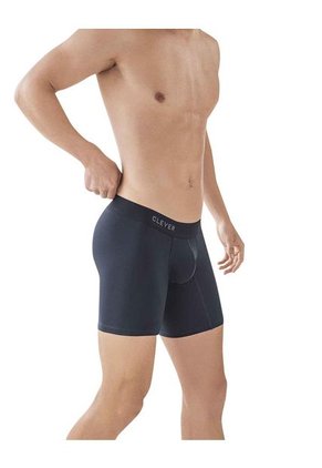 Bóxer Largo Para Hombre Caribbean Long Clever-Negro